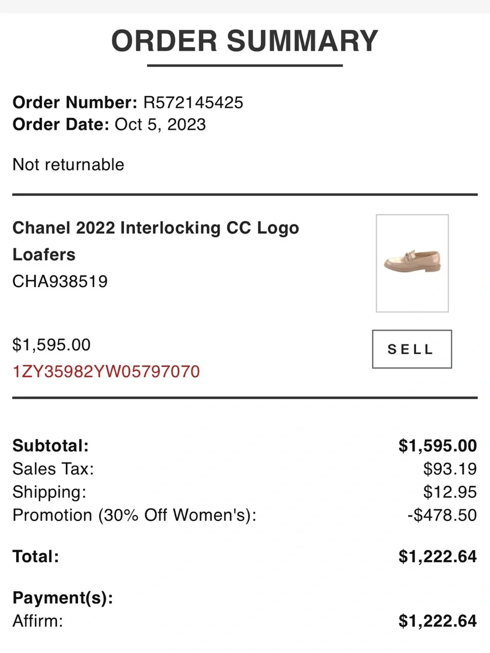CHANEL Nude Patent Leather Loafers with Gold Logo Chain